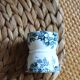 Diabolo egg cup Terre de Fer blue flowers