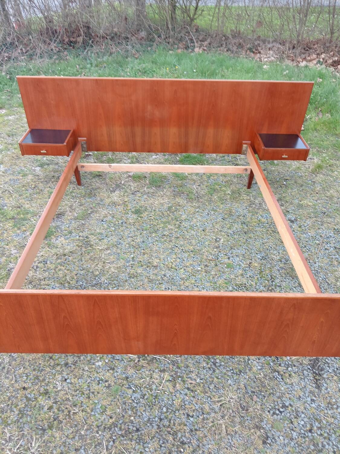 Scandinavian vintage bed