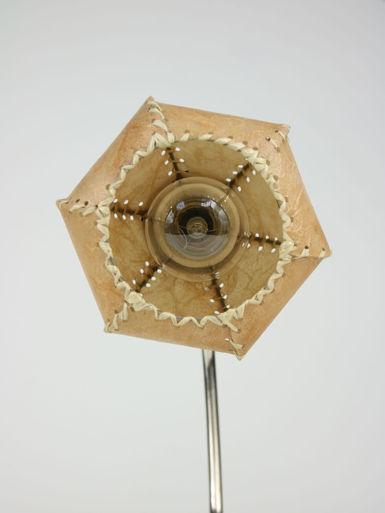 Vintage parchement table lamp