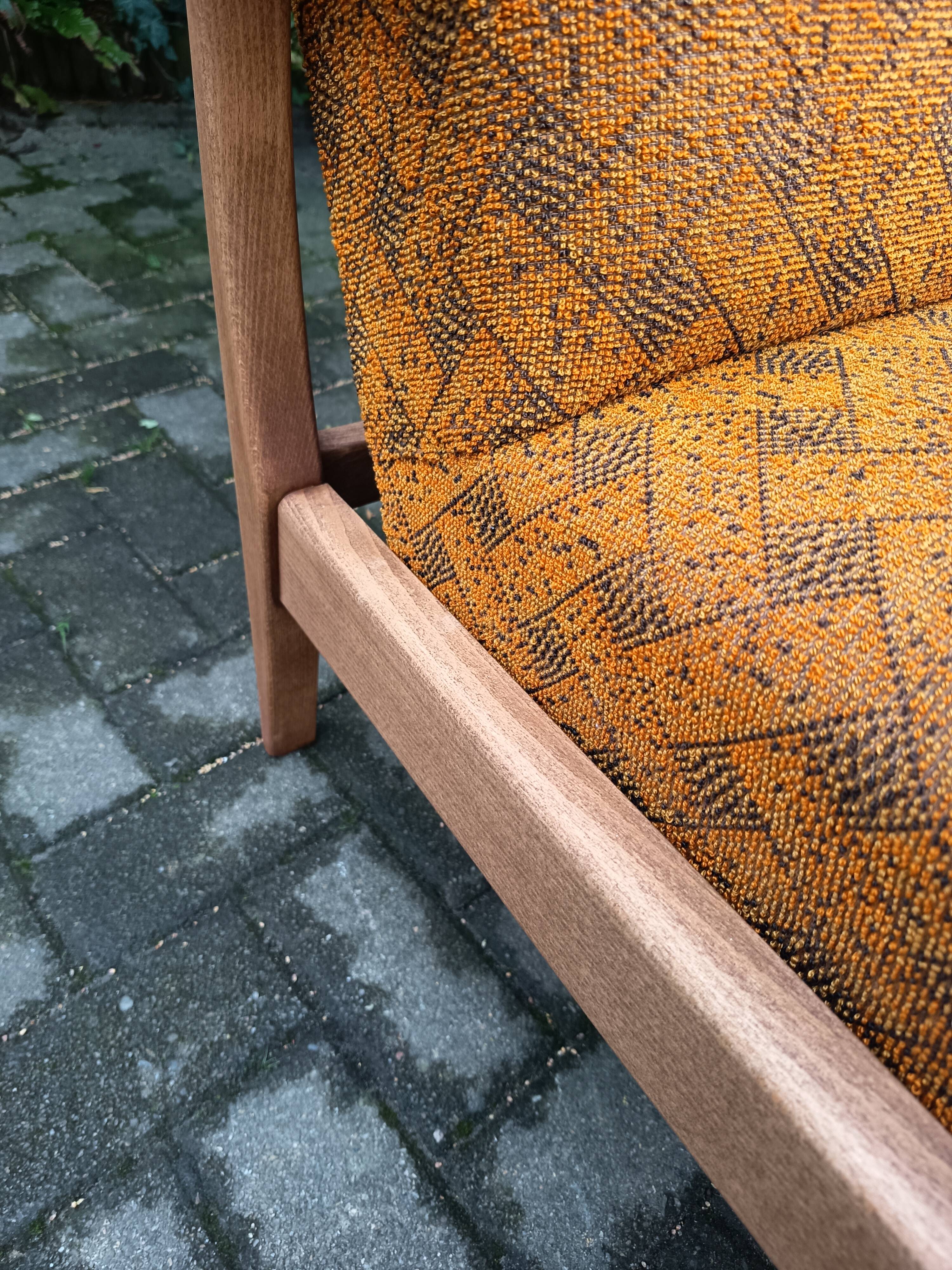 Fauteuil haut scandinave, 1960