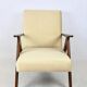 Vintage B-310 VAR armchair in light brown beige velvet - 2 pieces available