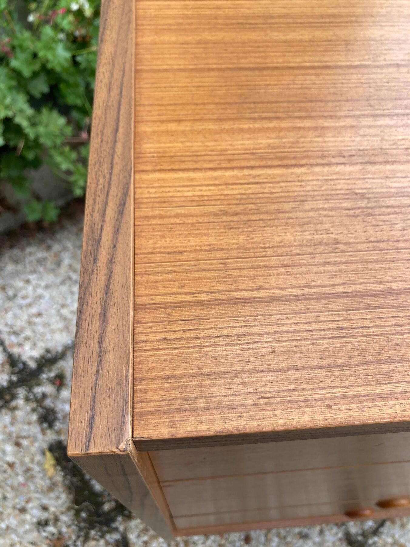 Vintage rag chest of drawers from the 60s