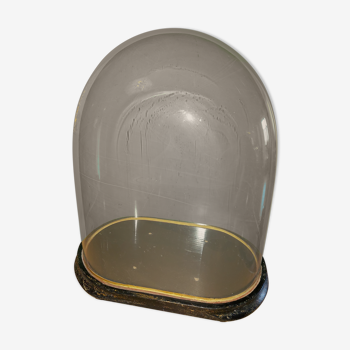 Cloche de mariée en  verre soufflé 38 cm