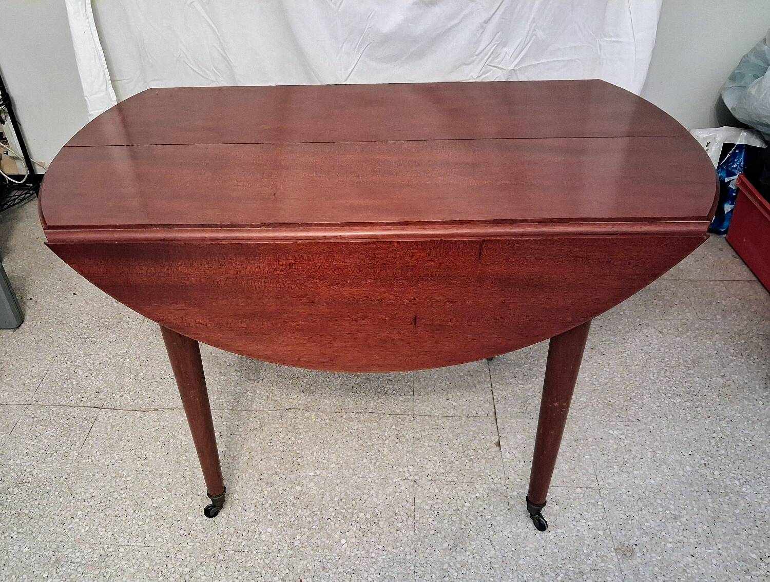 Solid mahogany dining table