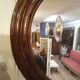 Rattan round mirror 65cm