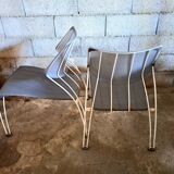 Pair of vintage HASSLO armchairs by Monika MULDER for Ikéa 1990