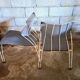 Pair of vintage Hasslo armchairs by Monika Mulder for Ikea 1990.
