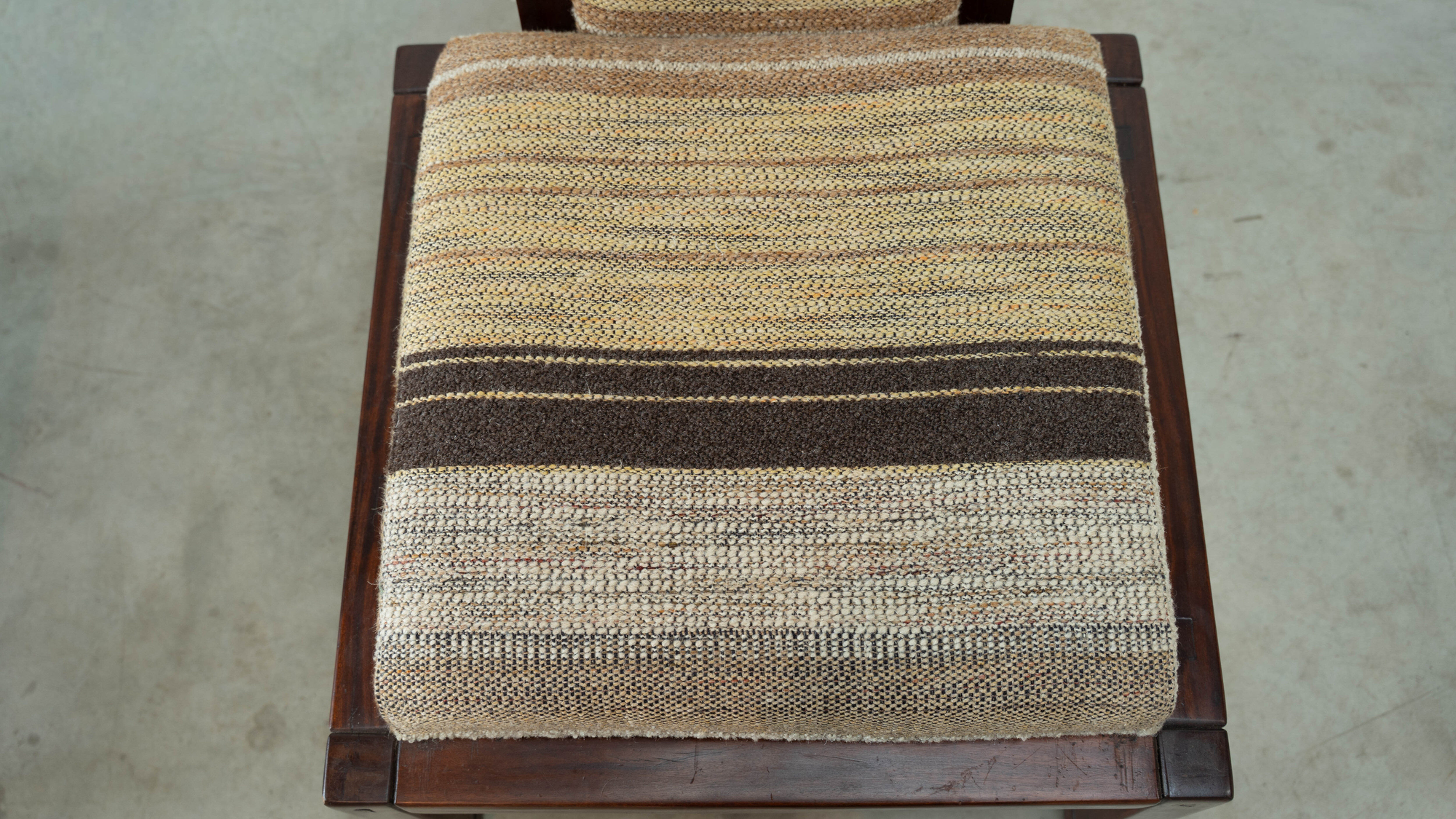 Set of two French lounge chairs