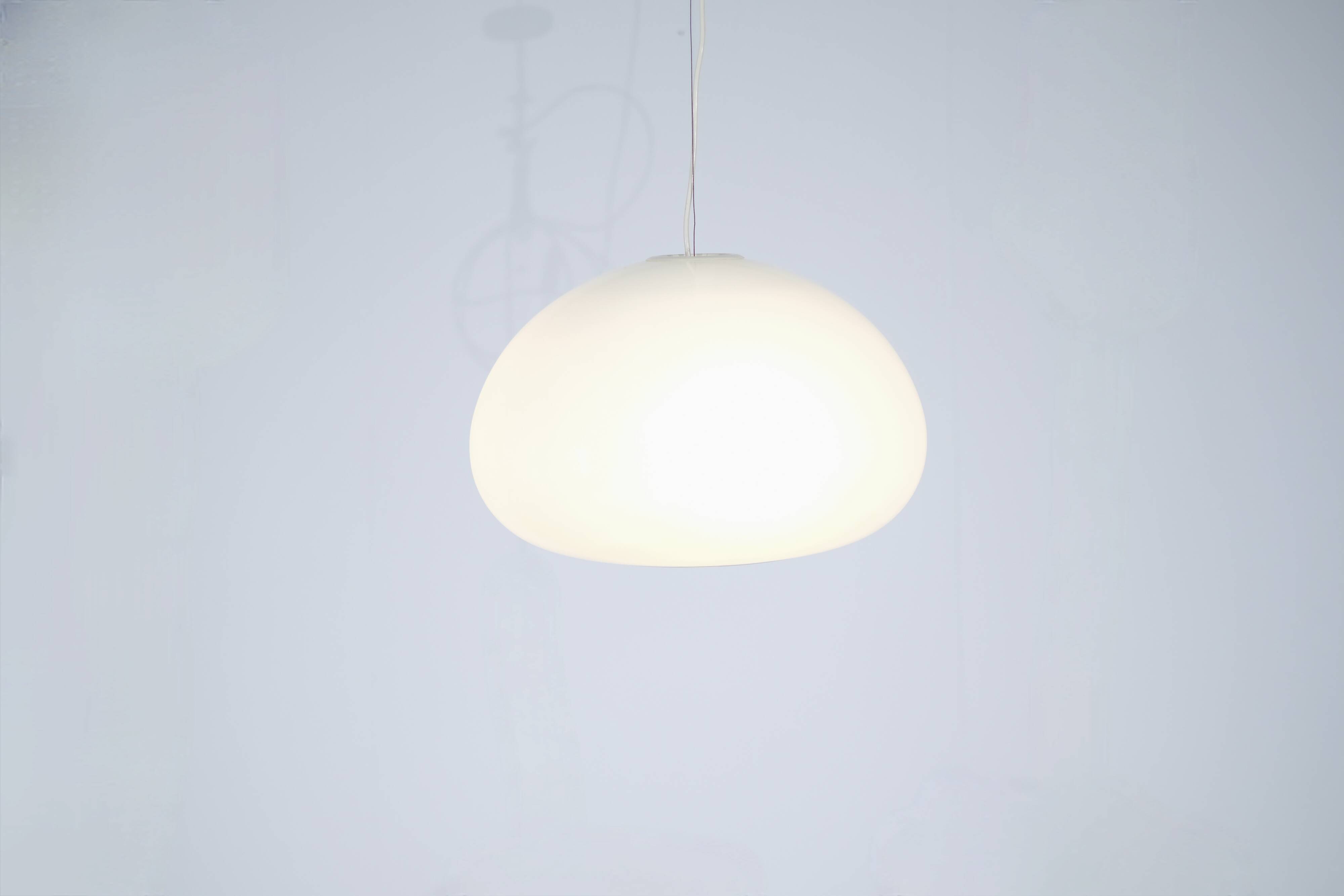 Black and White pendant light by Pier Giacomo & Achille Castiglioni for Flos - 1960s