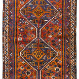 Tapis de couloir & d'orient entièrement fait à la main "Chiraz"