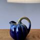 Vintage Alphonse Mouton enameled pitcher