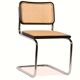 Cesca B32 black chair in the style of Marcel Breuer