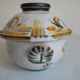 Quimper earthenware candy pot