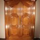 Walnut wardrobe 19th century