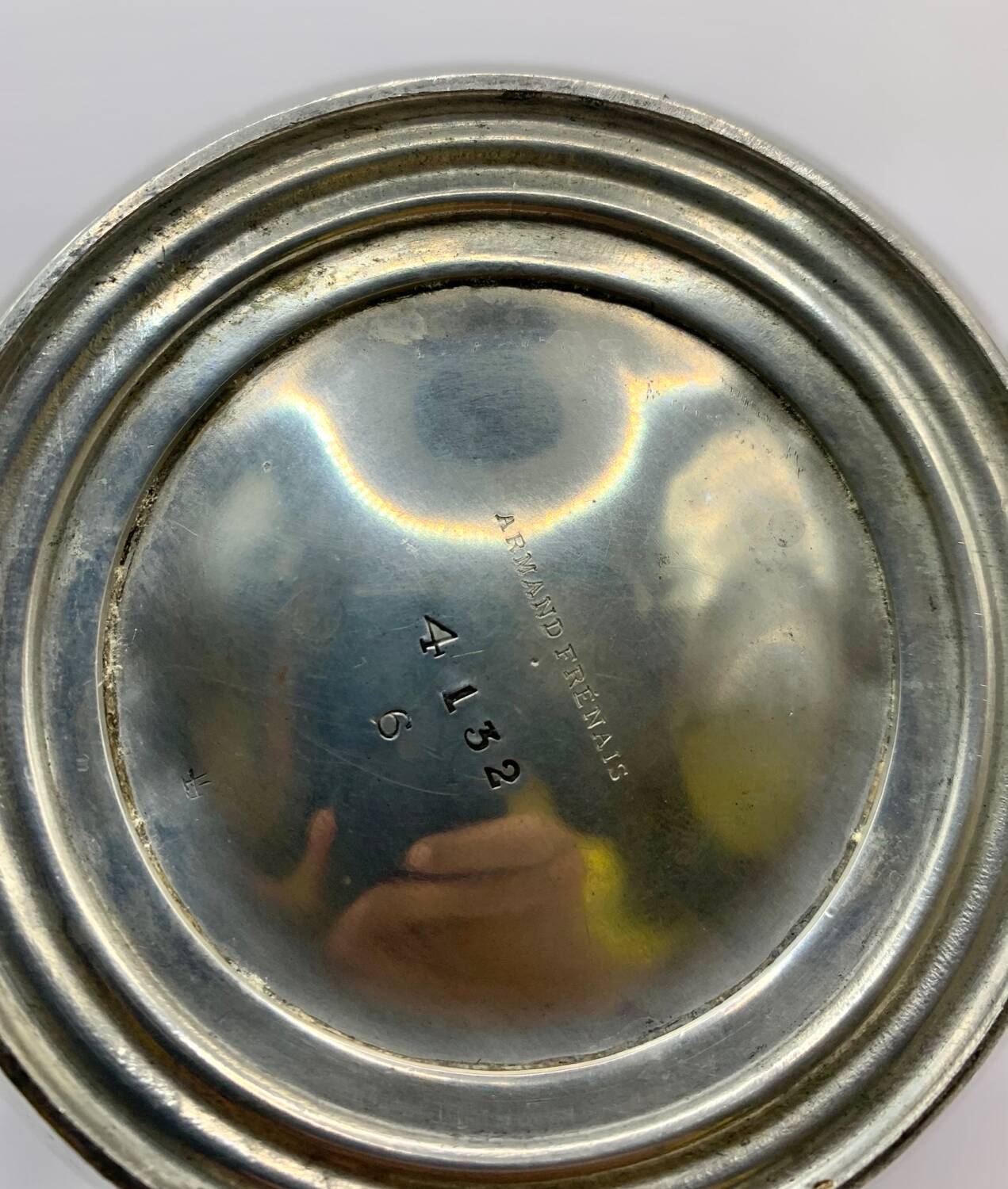 Silver-plated teapot - Goldsmith Armand Frénais