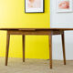 Vintage Scandinavian table 120 cm / 204 cm