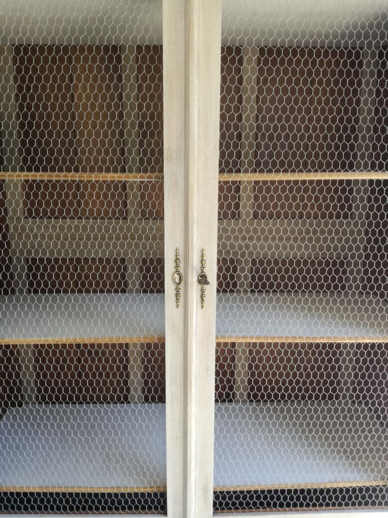 Old wardrobe all solid oak and marquetry