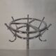 Freestanding Tubax coat rack with 6 double hooks, 1950s