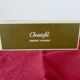 Salt and pepper "CHRISTOFLE" in solid silver in their original box, 1950.