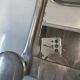 Antique aluminum coat rack with 5 hooks