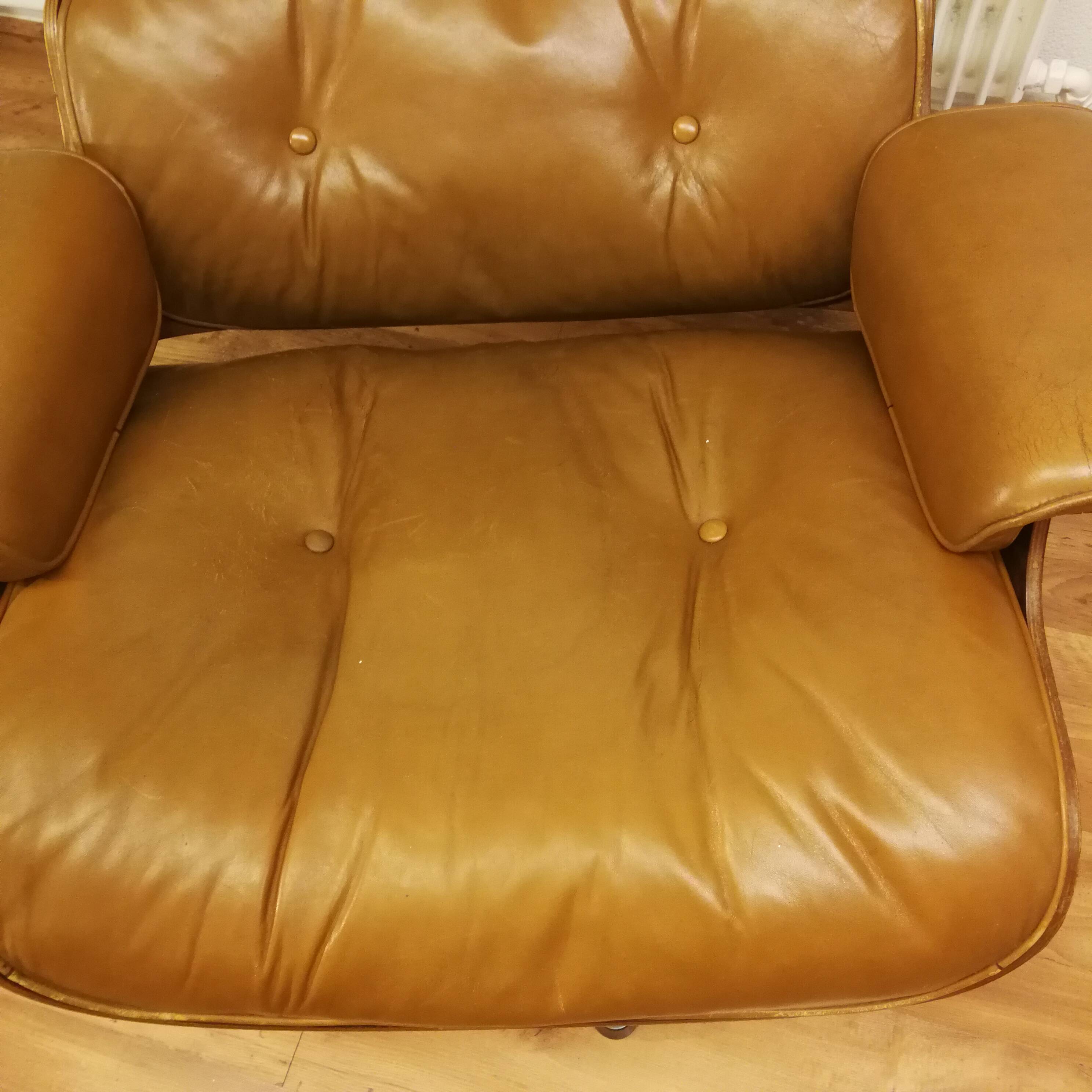 fauteuil Lounge design par Eames authentique
