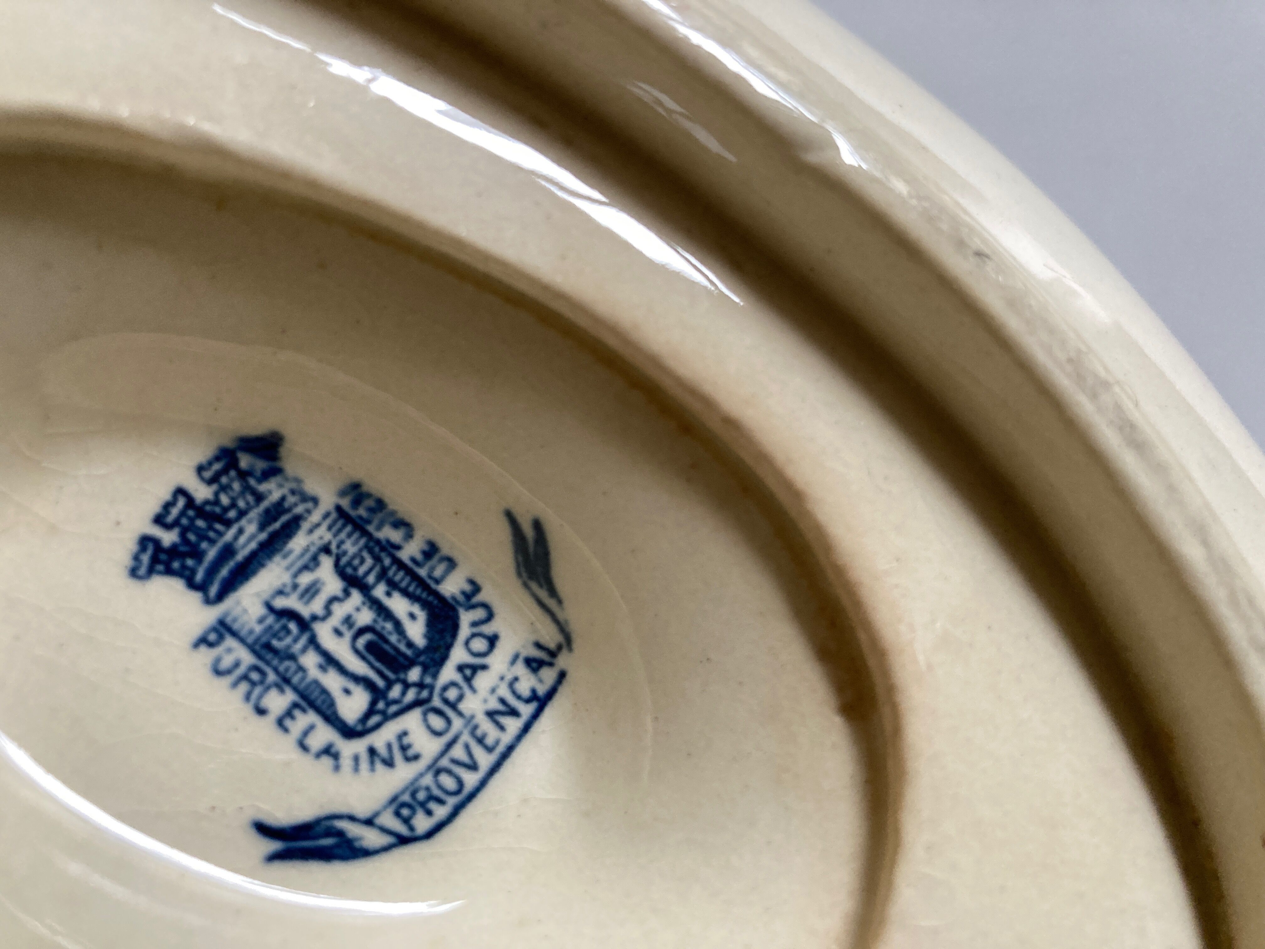 Gien bird décor 1900