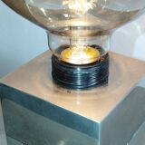 Cube lamp - checkered - Françoise Sée - Space Age Design - Vintage period - 60 / 70