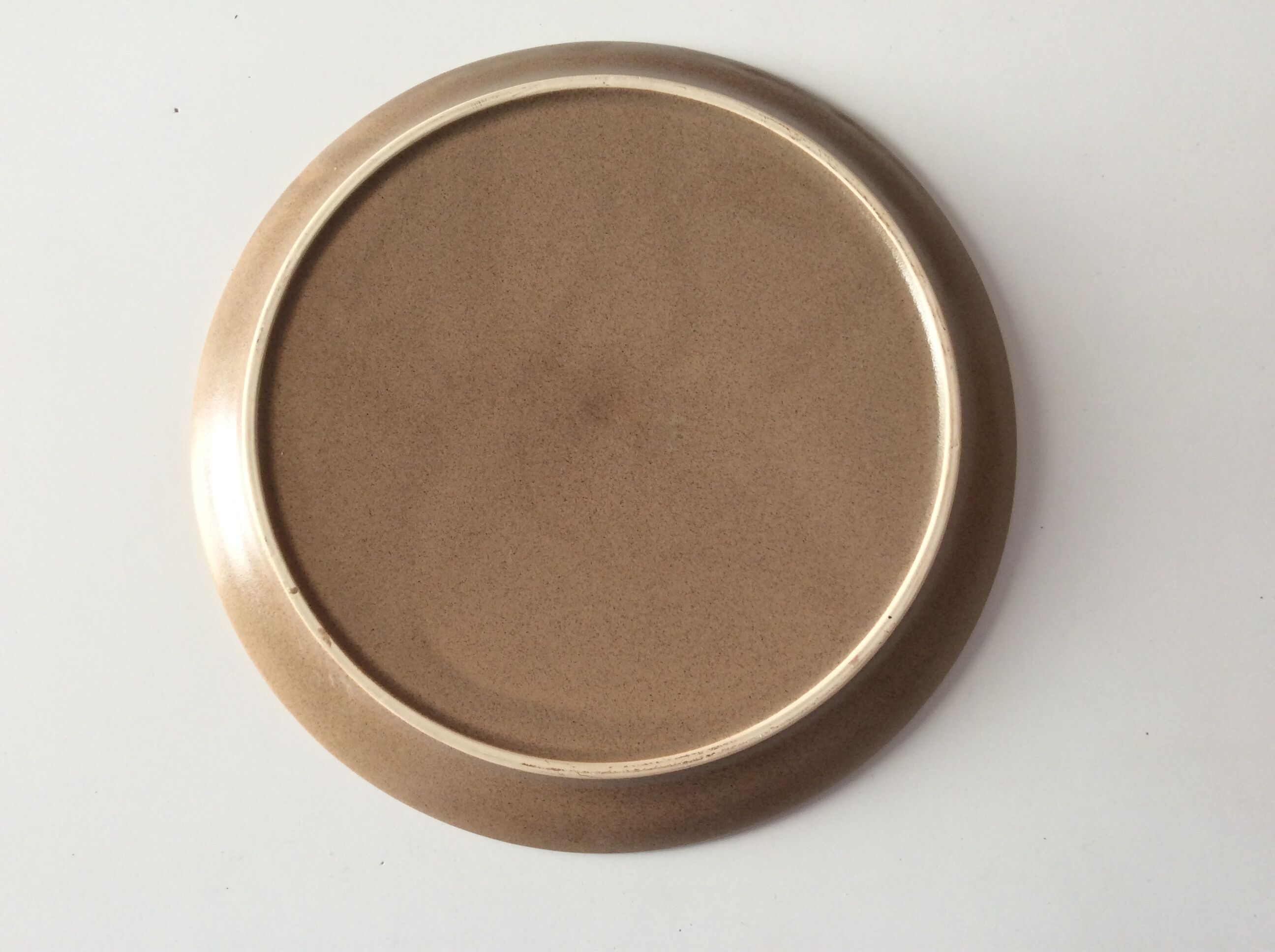 Series of 11 vintage sandstone plates with compartments