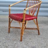 Children's rattan chair
