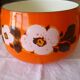 Enameled saucepan with lid 1970s