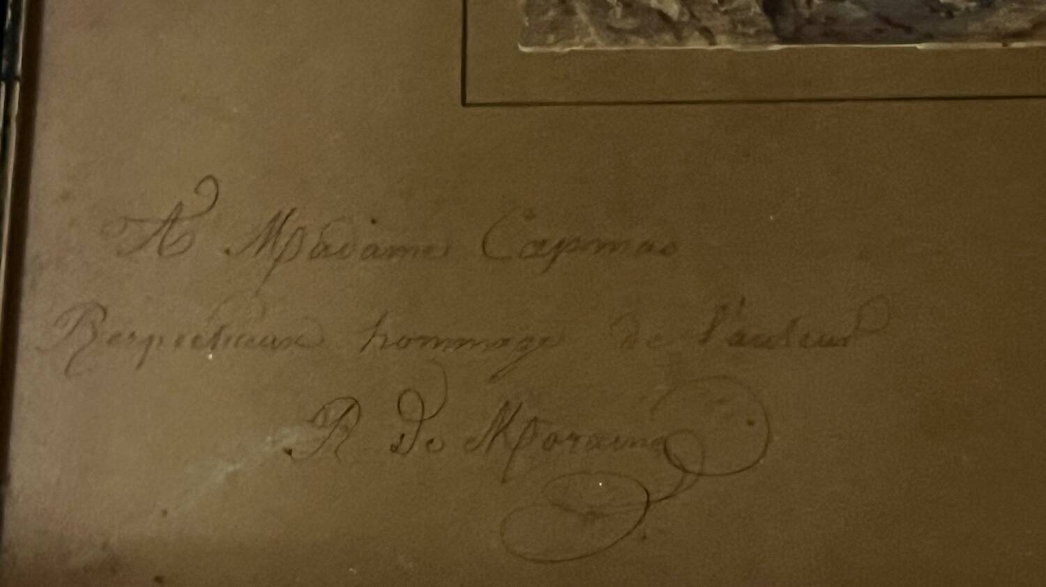 Watercolor R of Moraine 12 x 8