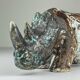 Ceramic rhino, Italy, 1970s