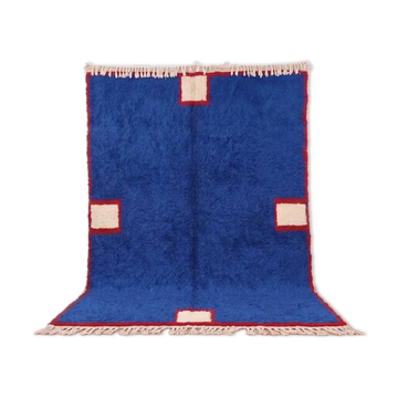 Handmade pure wool rug, custom size 1.5/2.5 m.