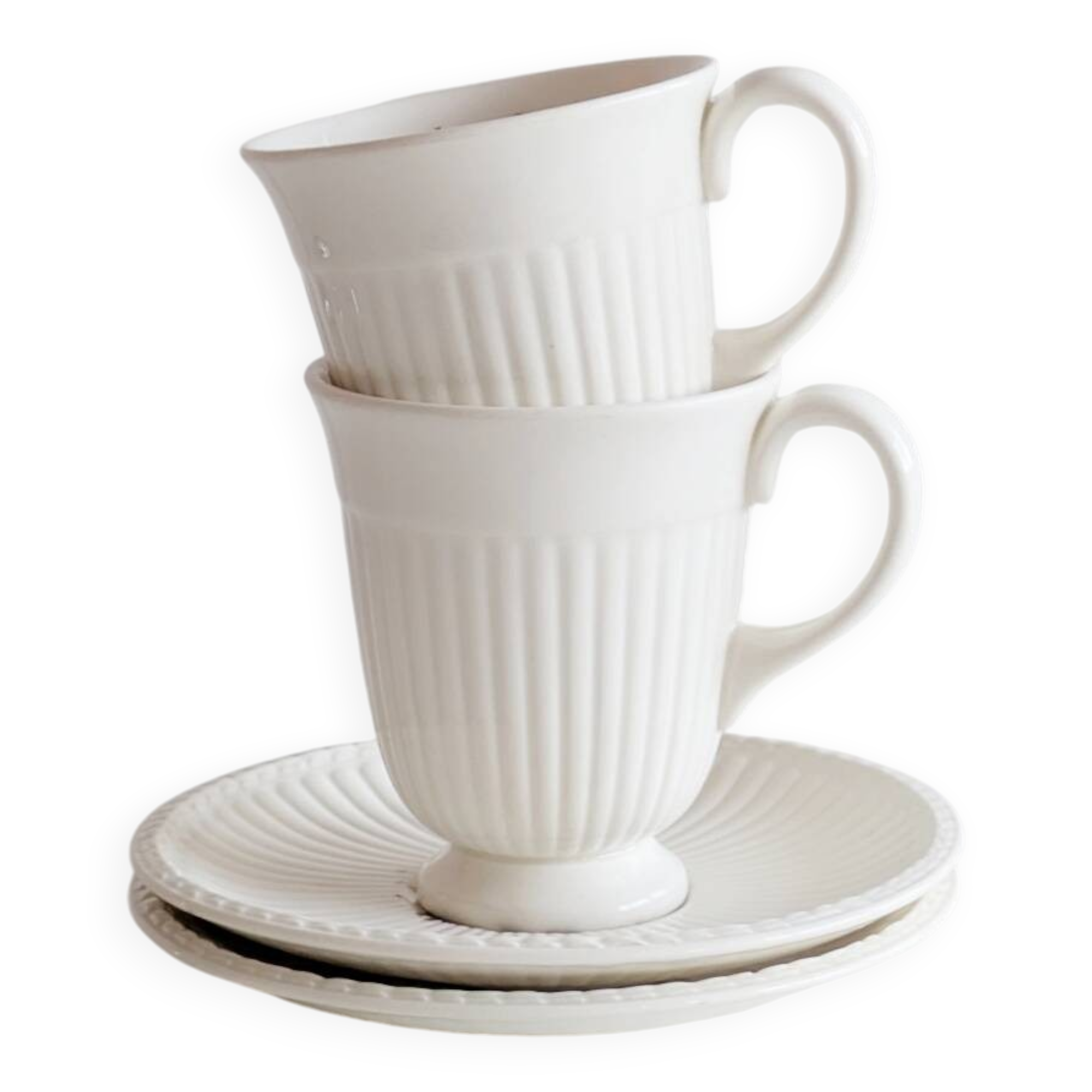 2 vintage '60 Wedgwood mugs. Conway model.