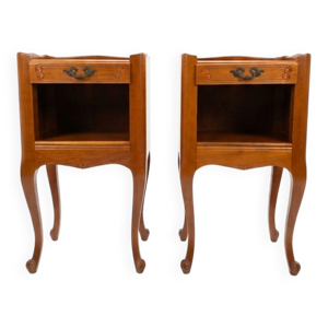 Paire tables chevet - style louis