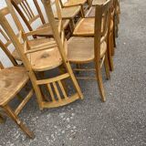 Set of 12 bistro chairs
