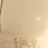 Vintage 1970s light light lamp in white plastic