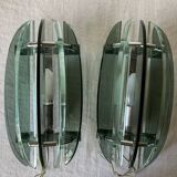 Pair of Veca wall lights from the 70s