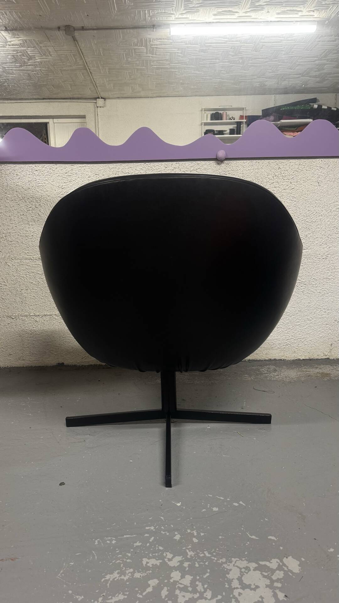 1970s swivel Orbital armchair