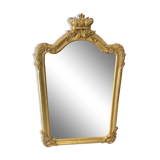 Gilded Louis XV style mirror