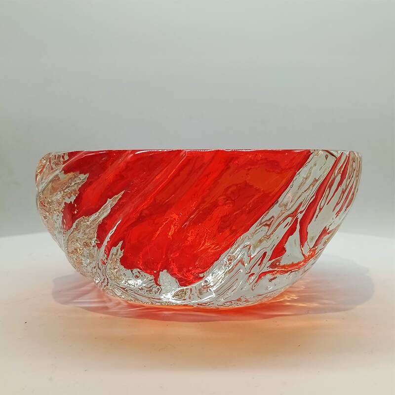 1960s Big Geode - Ashtray or Catch-all in Murano Glass.