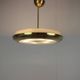 Bauhaus UFO pendant lamp by Josef Hurka for Napako, 1930s