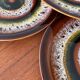 Set of 8 Vintage Sarreguemines Plates, Hawaii Model, 1970 – Ceramic