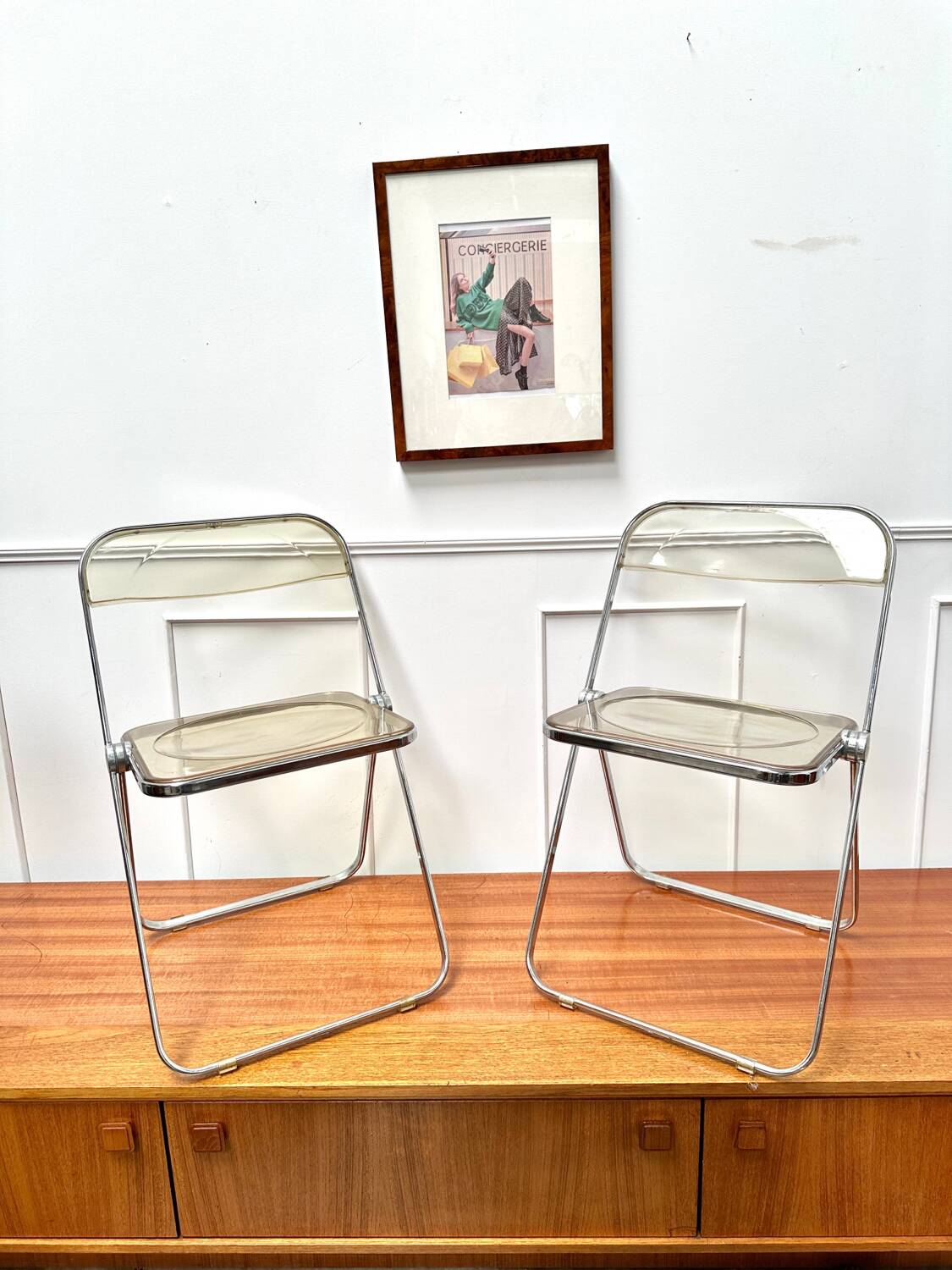 Pair of Plia Castelli chairs