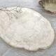 Dish in mother-of-pearl and brass