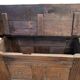 Small Breton Chest Decorated with Brass Nails
