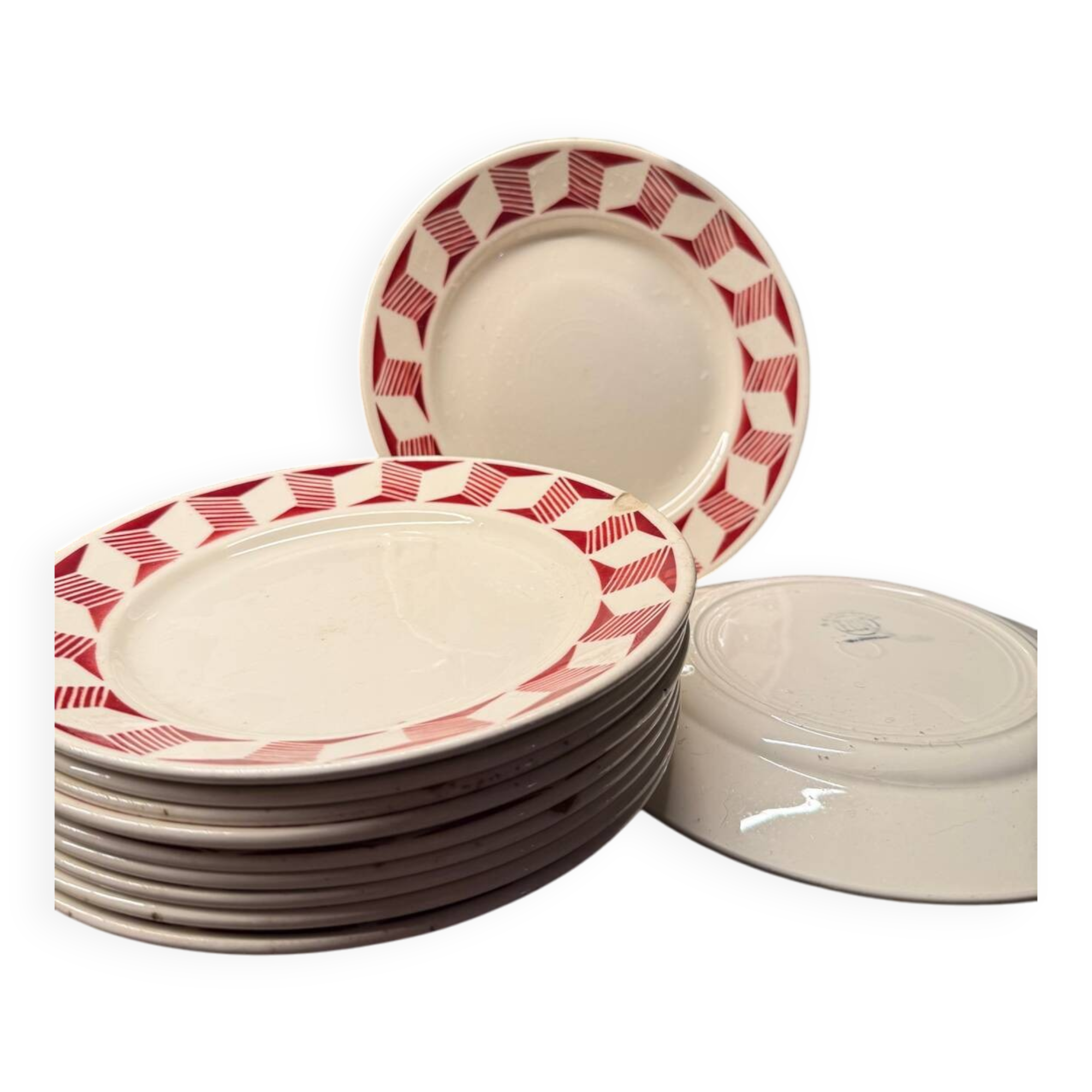 Badonviller plate model St Christophe