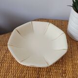 Sarreguemines art deco deep plate