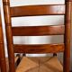 Paire de chaises bois