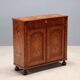 Antique mahogany sideboard with oak inlays, late 19th century.